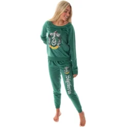 Harry Potter Juniors' Hogwart Castle Jogger Pajama Set - All 4 Houses Available -Sleepwear Sales Store GUEST dbe7177c aef1 4e03 8831 9db245eb7f6a