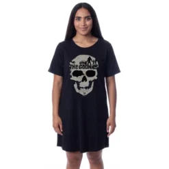 The Goonies Womens' Movie Film Skull Map Nightgown Sleep Pajama Shirt Black 5 The Goonies Womens' Movie Film Skull Map Nightgown Sleep Pajama Shirt Black -Sleepwear Sales Store GUEST dc1d2e8c 2c95 4778 9439 a2d1e1cbcd45