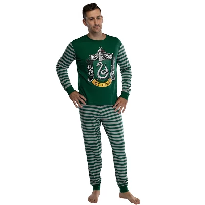 Harry Potter Hogwart's House Crest Tight Fit Adult Cotton Pajama Set 6 Harry Potter Hogwart's House Crest Tight Fit Adult Cotton Pajama Set - Image 6