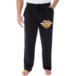 Animaniacs Men's Wakko Yakko Dot Pinky And The Brain Loungewear Pajama Pants Black -Sleepwear Sales Store GUEST dd01743d 8b46 42ec 9c83 0965e6ebafca