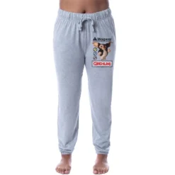 Gremlins Womens' Mogwai Rules Logo Movie Jogger Sleep Pajama Pants Grey -Sleepwear Sales Store GUEST de5897db 33ff 431f 830b 77c41c2e6e0d