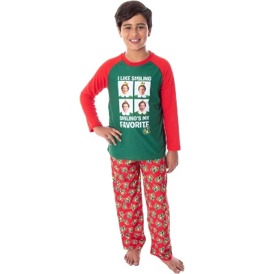 Elf The Movie Boys' Buddy I Like Smiling, Smiling's My Favorite Pajama Set Smiling's My Favorite 4 Elf The Movie Boys' Buddy I Like Smiling, Smiling's My Favorite Pajama Set Smiling's My Favorite - Image 4