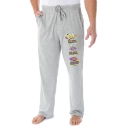 Nickelodeon Men's SpongeBob SquarePants Pizza Slice Slice Baby Pajama Pants Heather Grey -Sleepwear Sales Store GUEST df2502d7 4f12 4d9e 8242 fd8f5f6d34c3