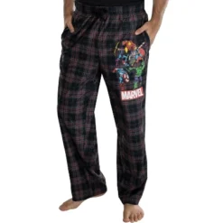 Marvel Comics Men's Avengers Plaid Loungewear Pajama Pants Black Plaid 5 Marvel Comics Men's Avengers Plaid Loungewear Pajama Pants Black Plaid -Sleepwear Sales Store GUEST e2682156 c694 46a7 9396 8e4956abdd4b