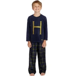 HARRY POTTER Mrs. Weasley H Holiday Christmas Sweater Fleece Flannel Pant Pajama 2pc Gift Set Navy -Sleepwear Sales Store GUEST e4b8899b 17ab 4508 ac22 ffcbfc314e47