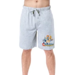 ThunderCats 1985 Mens' Classic TV Show Characters Sleep Pajama Shorts Grey 5 ThunderCats 1985 Mens' Classic TV Show Characters Sleep Pajama Shorts Grey -Sleepwear Sales Store GUEST e55e2b2f 2ec9 4993 bb95 e668c040a91c