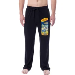 Seinfeld Mens' TV Show Sayings Funny Little Kicks Sleep Pajama Pants Black -Sleepwear Sales Store GUEST e6efe855 341f 497b 8473 5118cc165131