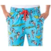 DC Comics Women's Wonder Woman Vintage Allover Pattern Pajama Pants Vintage Wonder Woman