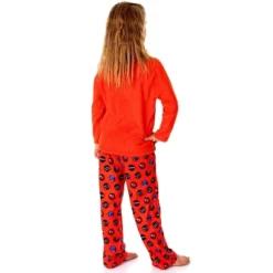 Miraculous: Tales Of Ladybug & Cat Noir Girls' Power Luck Pajama Set Multicolored