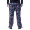 Star Trek The Next Generation TNG Mens' Starship Enterprise Romulan Pajama Pants Multicolored