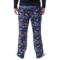 Star Trek The Next Generation TNG Mens' Starship Enterprise Romulan Pajama Pants Multicolored