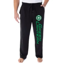 DC Comics Men's Green Lantern Logo Superhero Loungewear Sleep Pajama Pants Black -Sleepwear Sales Store GUEST e8f1cbdb fc1a 4823 807a bb1bd9604f77