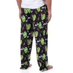 Rick And Morty Mens' TV Show Series Portal Tossed Print Sleep Pajama Pants Black 6 Rick And Morty Mens' TV Show Series Portal Tossed Print Sleep Pajama Pants Black -Sleepwear Sales Store GUEST e8f7e5f7 0d99 4584 b564 2fc1ff81cd16