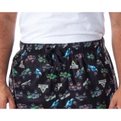 Monster Jam Adult Men's Monster Truck Allover Pattern Sleep Pajama Pants -Sleepwear Sales Store GUEST e9cd1332 0a71 4ea9 9975 109686fb9d40