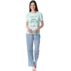 Star Wars Women's The Mandalorian The Child Work Hard Sleep Pajama Set Multicolored -Sleepwear Sales Store GUEST e9e0193e acbb 49f0 83be 0623e2fb036d