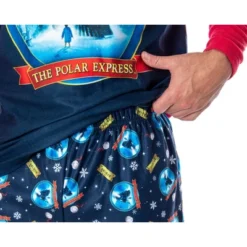 The Polar Express Train Men's Raglan Shirt And Pants 2 Piece Pajama Set The Polar Express -Sleepwear Sales Store GUEST ebedb8d0 efc1 4f64 9e9f b7bafbe79bc6