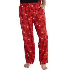DC Comics Men's The Flash Comic Allover Print Loungewear Pajama Pants Red -Sleepwear Sales Store GUEST ec83cec1 e0e8 4a34 ba6b 4a28600f6ed2