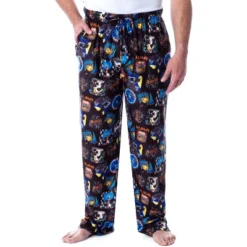 Def Leppard Men's Rock Band Album Covers Print Lounge Sleep Pajama Pants Multicolored -Sleepwear Sales Store GUEST ee305a93 4511 48d0 8f60 258dc203c80e