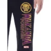 Marvel Comics Mens' Black Panther Wakanda Forever Sleep Pajama Pants Black