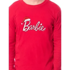 Barbie Family Christmas Logo Santa Unisex Sleep 2 Piece Pajama Set Adult 7 Barbie Family Christmas Logo Santa Unisex Sleep 2 Piece Pajama Set Adult -Sleepwear Sales Store GUEST f2f702c5 d670 4c05 ac9e e45db3e8334d