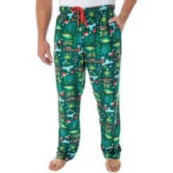 National Lampoon's Christmas Vacation Men's Allover Print Pajama Pants Green -Sleepwear Sales Store GUEST f3296cb3 40a9 4841 a9ed 2802a5f5b70a