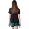 Riverdale Womens' Southside Serpents Sleep Pajama Set Short Crewneck Black