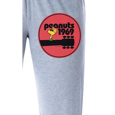 Peanuts Womens' Classic Woodstock Character 1969 Sleep Pajama Pants Grey 1 Peanuts Womens' Classic Woodstock Character 1969 Sleep Pajama Pants Grey