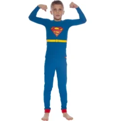DC Comics Boys Classic Superman Outfit Costume Kids Pajama Set -Sleepwear Sales Store GUEST f54ea437 50b4 4201 9ce0 bf649551b042