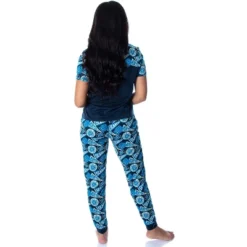 Disney Women's Monsters Inc. Monsters University 2 Piece Jogger Pajama Set Blue -Sleepwear Sales Store GUEST f56eb89f ac13 4b55 b52f 7ea5baa15adf