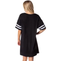 Disney Villains Womens' Maleficent It's You Nightgown Pajama Shirt Dress Black