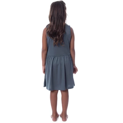 Harry Potter Girls' Gryffindor House Costume Nightgown Pajama Dress Grey 6 Harry Potter Girls' Gryffindor House Costume Nightgown Pajama Dress Grey - Image 6