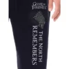 Game Of Thrones Mens' TV Series The North Remembers Sleep Pajama Pants Black