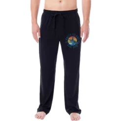 Jaws Mens' Film Movie Amity Island Surf Shop 1975 Sleep Pajama Pants Black -Sleepwear Sales Store GUEST f9ab87ea 2990 41a1 bb8f 2e51e91f2702