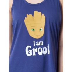 Marvel Womens' I Am Groot Guardians Of The Galaxy Pajama Set Short Tank Top Multicolored -Sleepwear Sales Store GUEST f9ecbfc2 b600 4ed5 9932 3380bdce055e