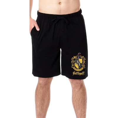 Harry Potter Mens' Hogwarts All Houses Sleep Pajama Shorts 6 Harry Potter Mens' Hogwarts All Houses Sleep Pajama Shorts - Image 6