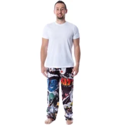 KISS Men's Rock Band Magazine Rip Photo Art Adult Loungewear Pajama Pants Multi -Sleepwear Sales Store GUEST fe449ba0 fb60 4ace be57 ce8e6d132ccb